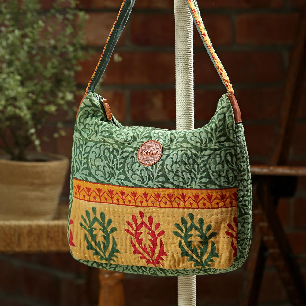 8. Kantha Tote